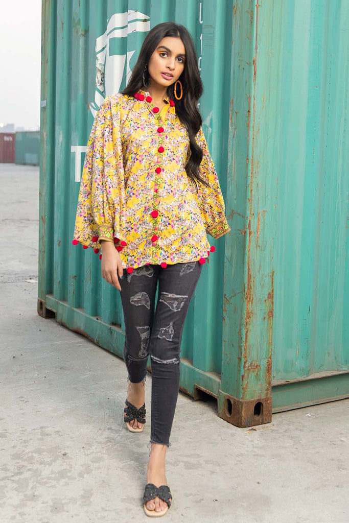 Gul Ahmed Summer 2022 · Essential 1 PC Collection – 1PC Digital Printed Lawn Shirt SL-942 A