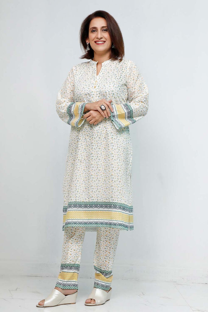 Gul Ahmed Summer 2022 · Essential 1 PC Collection – 1PC Printed Lawn Fabric SL-908 B