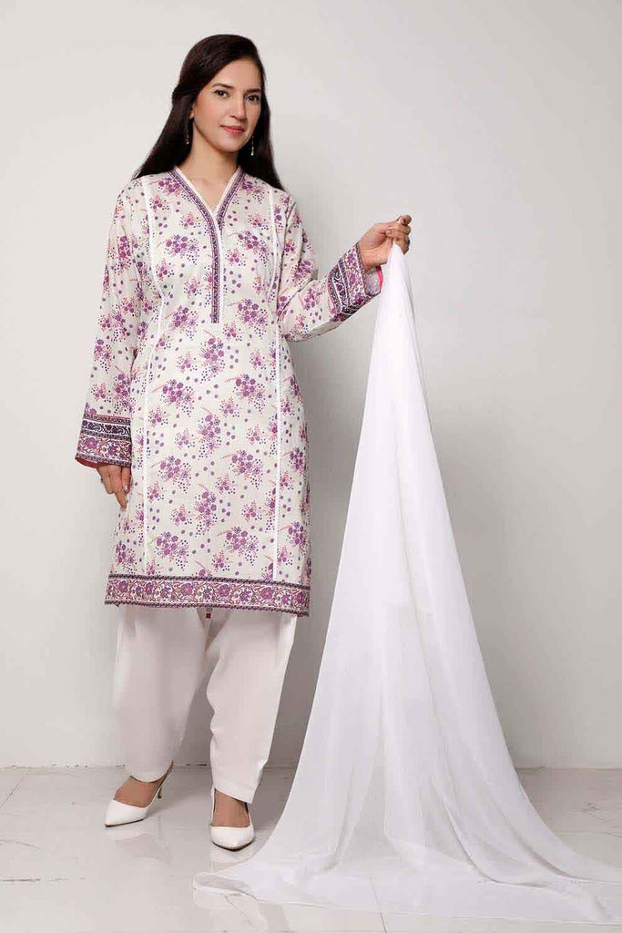 Gul Ahmed Summer 2022 · Essential 1 PC Collection – 1PC Printed Lawn Fabric SL-915 B