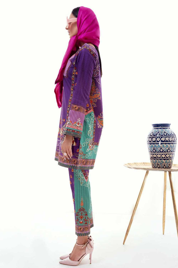 Gul Ahmed Summer 2022 · Essential 1PC Collection – 1PC Digital Printed Corduroy Shirt  SCD-12001