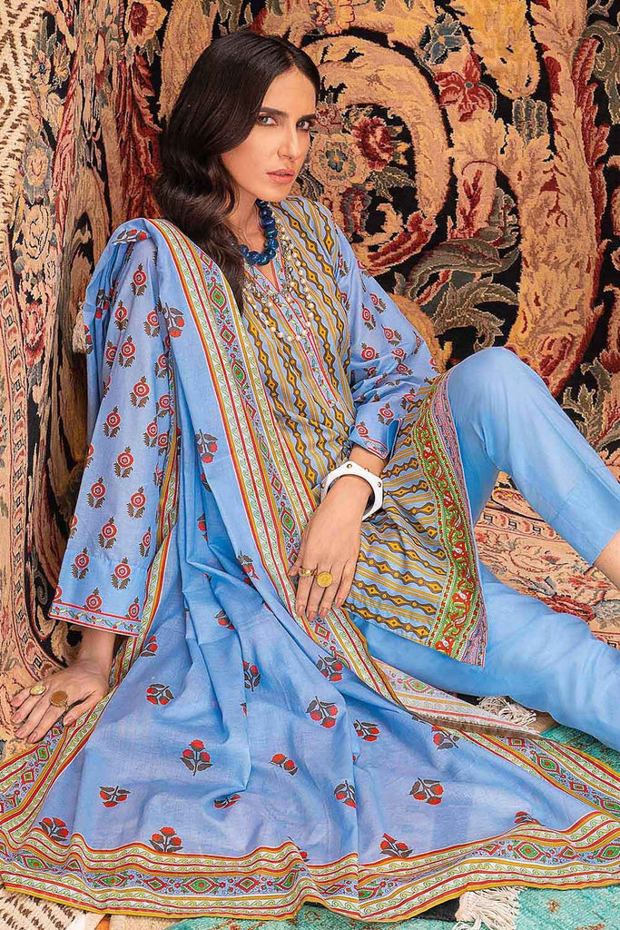 Gul Ahmed Summer 2022 · Essential 2PC Collection – 2PC Printed Lawn Shirt Dupatta TL-312 A