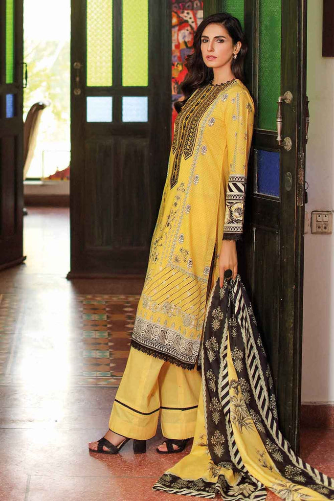 Gul Ahmed Summer 2022 · Essential 3PC Collection – 3PC Digital Printed Lawn Embroidered Suit CL-22108