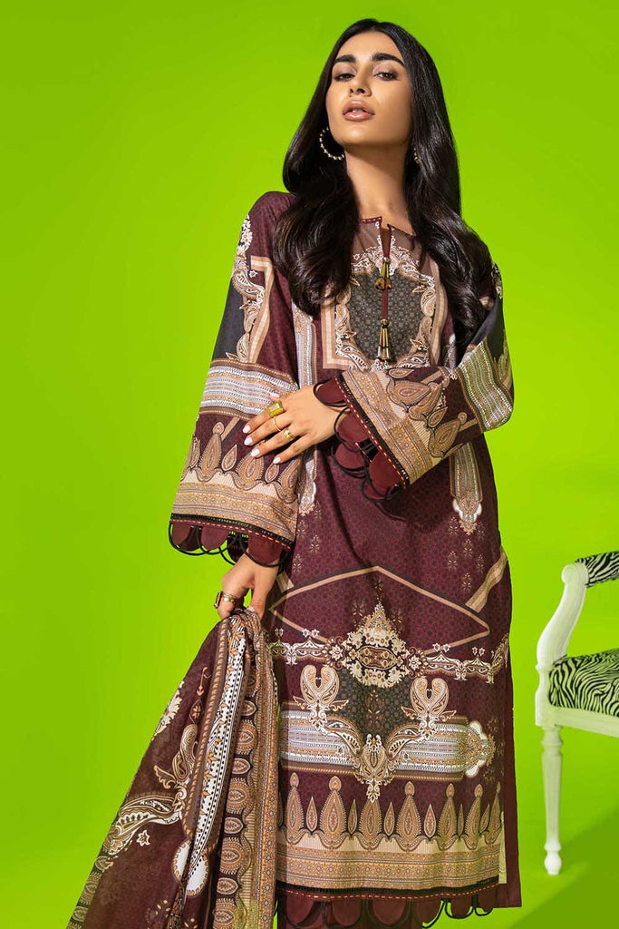 Gul Ahmed Summer 2022 · Essential 3PC Collection – 3PC  Digital Printed Lawn Suit CL-12505 A