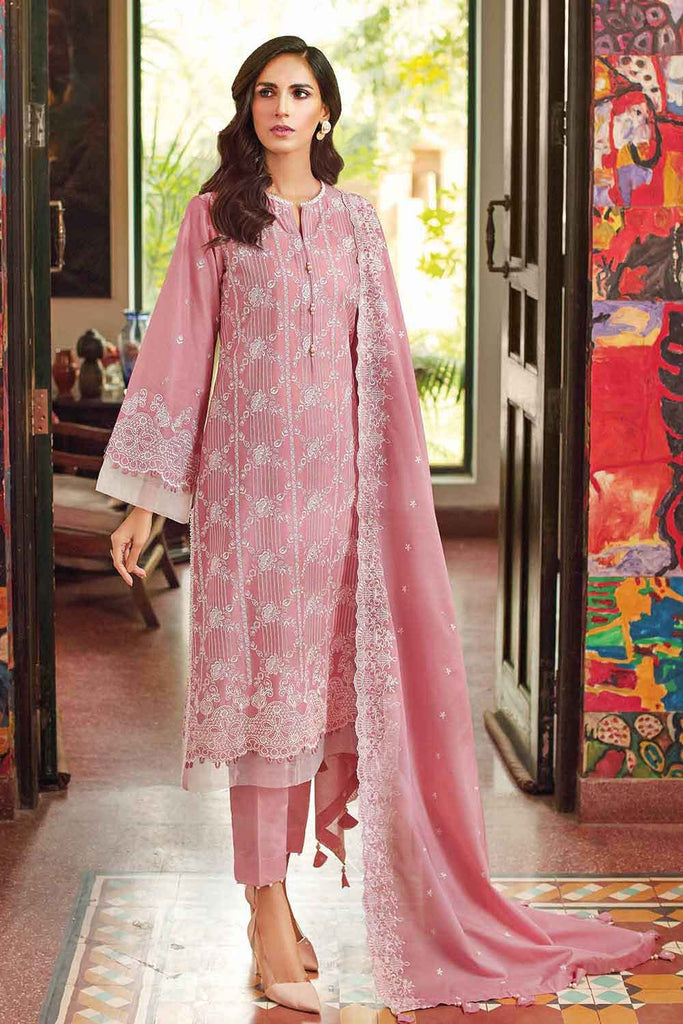 Gul Ahmed Summer 2022 · Essential 3PC Collection – 3PC Embroidered Lawn Suit CL-22010