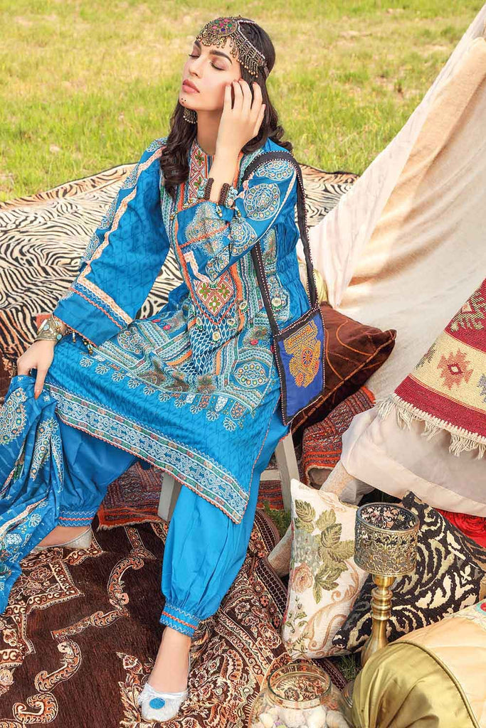 Gul Ahmed Summer 2022 · Essential 3PC Collection – 3PC Embroidered Lawn Suit With Dobby Dupatta CL-1248