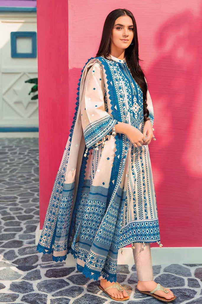 Gul Ahmed Summer 2022 · Essential 3PC Collection – 3PC Hand Embellished Lawn Printed Suit Breeze Finish CL-22153 A