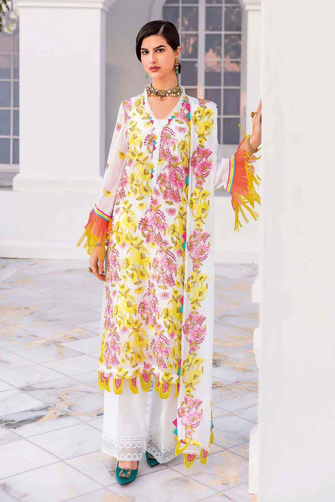 Gul Ahmed Summer · Premium Collection – 3PC Chiffon Embroidered Suit LE-22001