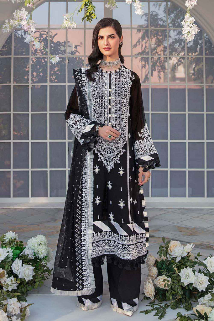 Gul Ahmed Summer 2022 · Premium Collection – 3PC Embroidered Suit LE-22003