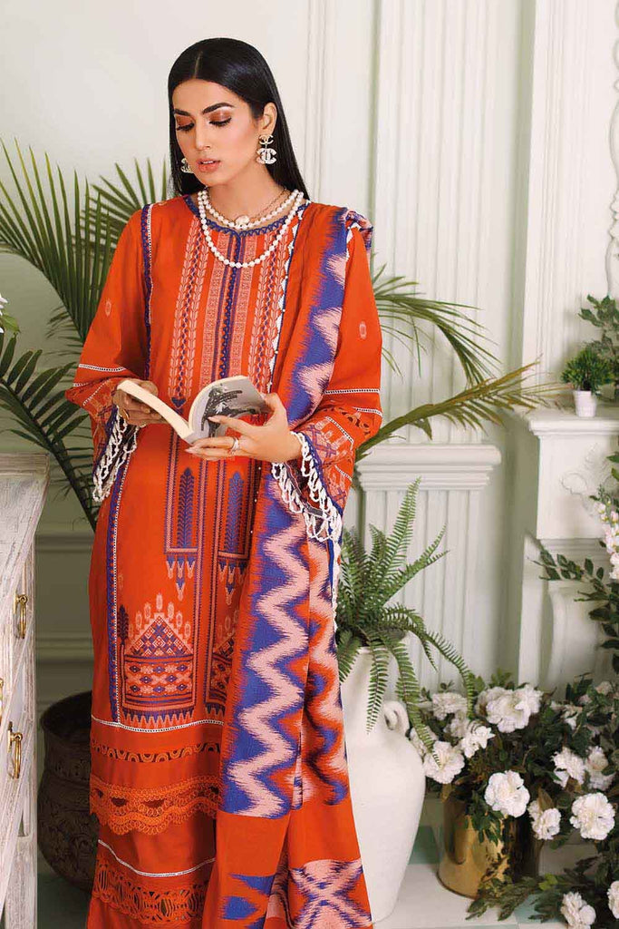 Gul Ahmed Summer 2022 · Premium Collection – 3PC Jacquard Suit MJ-22021