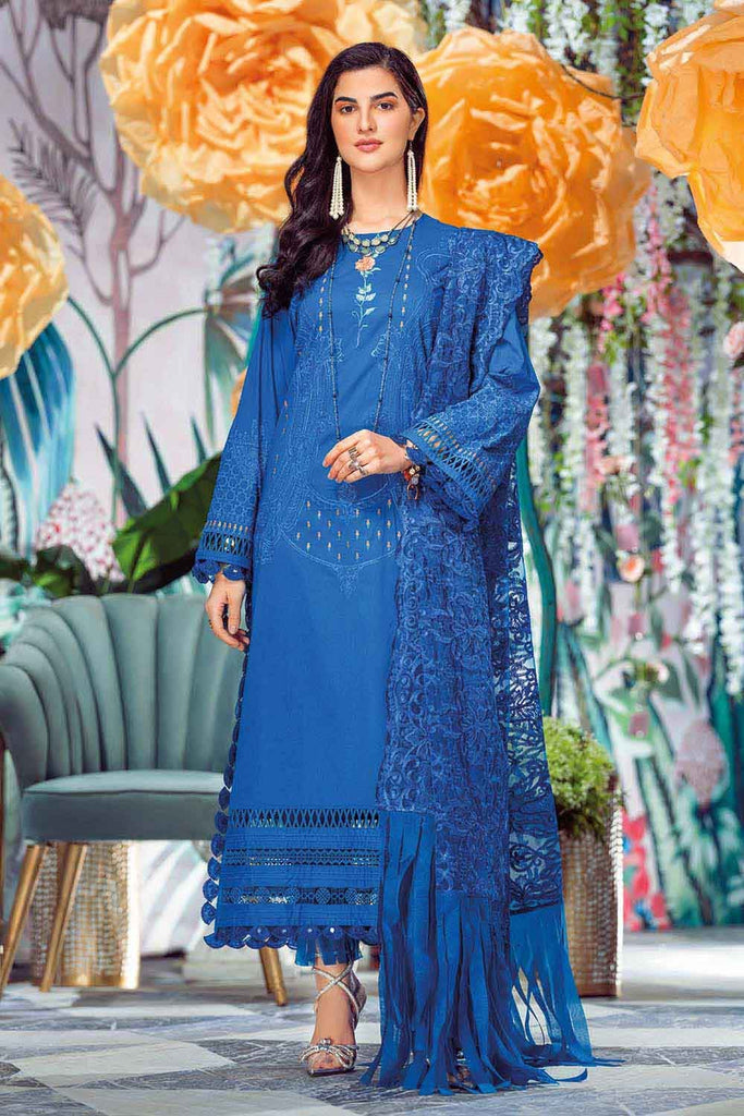 Gul Ahmed Summer 2022 · Premium Collection – 3PC Luxury Lawn Embroidered Suit PM-22027