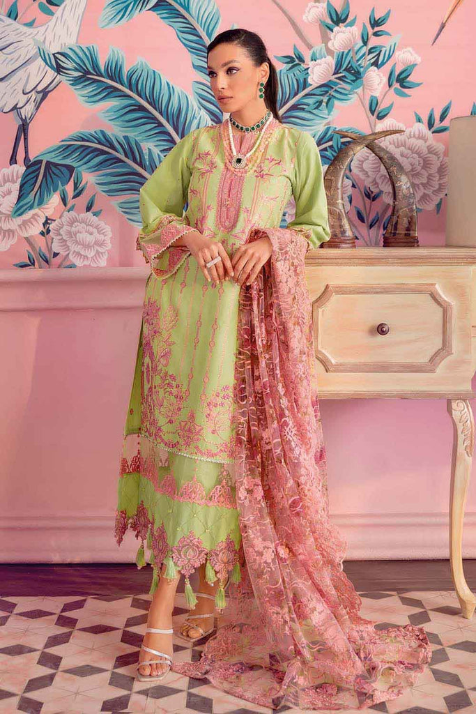 Gul Ahmed Summer 2022 · Premium Collection – 3PC Luxury Lawn Embroidered Suit PM-22028