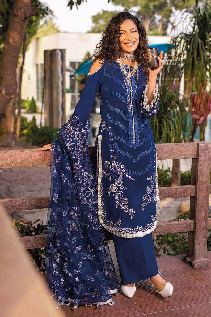 Gul Ahmed Summer 2022 · Premium Collection – 3PC Luxury Lawn Embroidered Suit PM-22030