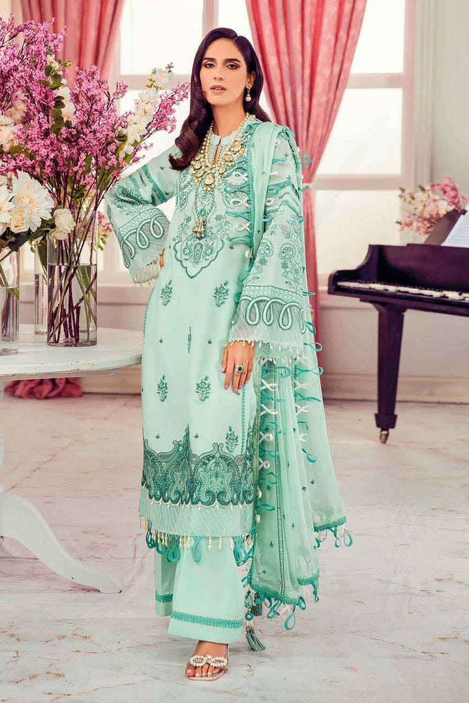 Gul Ahmed Summer 2022 · Premium Collection – 3PC Swiss Voile Embroidered Suit LSV-22009