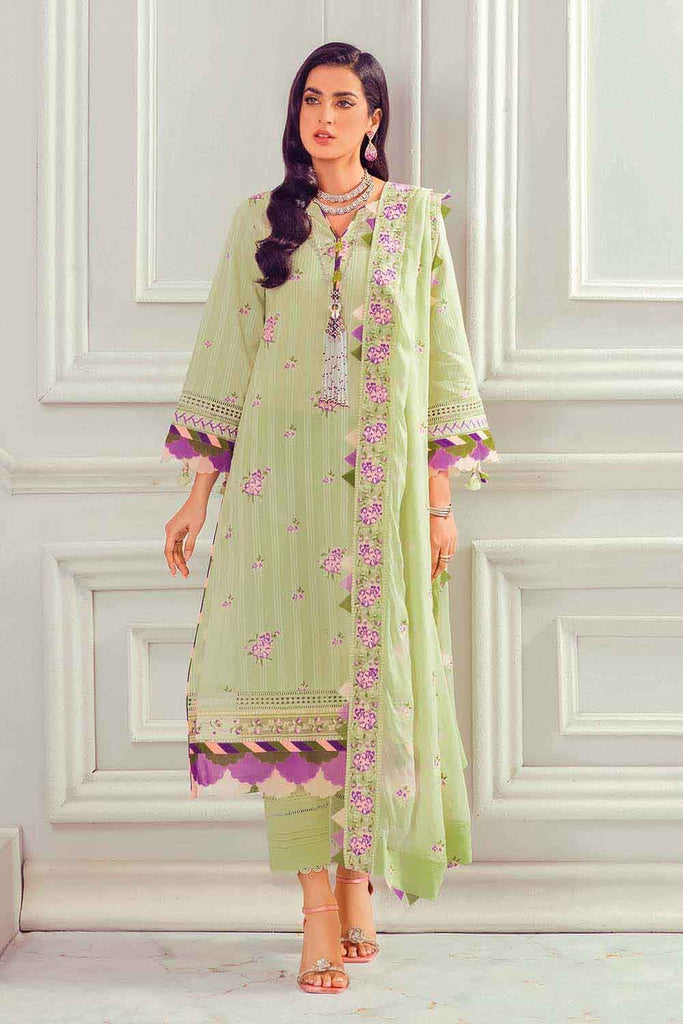 Gul Ahmed Summer 2022 · Premium Collection – 3PC Swiss Voile Embroidered Suit LSV-22031