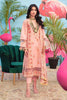 Gul Ahmed Summer 2022 · Premium Collection – 3PC Zari Embroidered Lawn Suit With Zari Embroidered Chiffon Dupatta PM-390