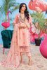 Gul Ahmed Summer 2022 · Premium Collection – 3PC Zari Embroidered Lawn Suit With Zari Embroidered Chiffon Dupatta PM-390