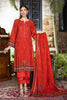 Gul Ahmed Summer Red Collection – 3PC Lawn Unstitched Digital Printed Suit CL-32252