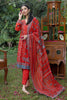 Gul Ahmed Summer Red Collection – 3PC Lawn Unstitched Printed Suit CL-32218