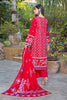 Gul Ahmed Summer Red Collection – 3PC Lawn Unstitched Printed Suit CL-32267