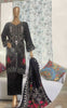 Mairah Printed Linen Embroidered - Design-07