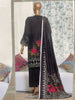 Mairah Printed Linen Embroidered - Design-07