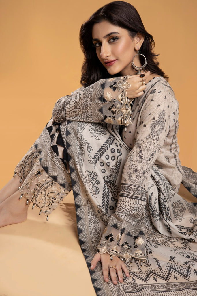 Maria Digital Printed Lawn Collection – MAR-001