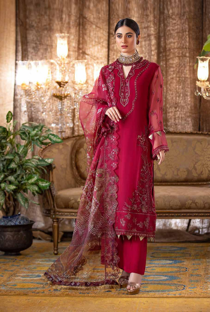 Jannan Embroidered Chiffon Collection – JF-04