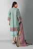 Khaadi Embroidered 3 Piece · Full Suit – B2103025 Green