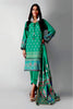 Khaadi Embroidered 3 Piece · Full Suit – B21312 Green