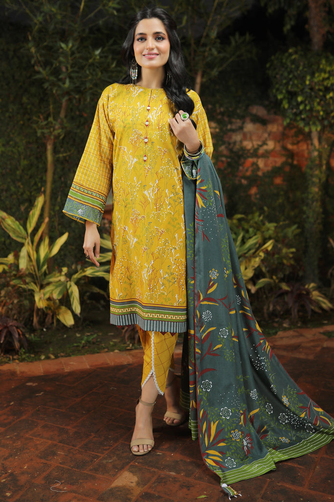 LSM Lakhanay Komal Printed Lawn Collection – KP-2021-B