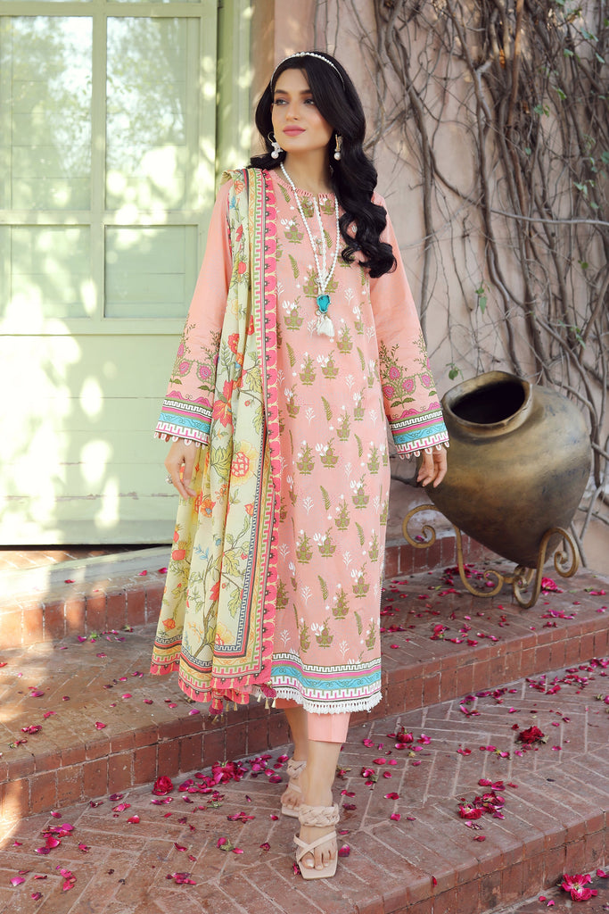 LSM Lakhanay Komal Printed Lawn Collection 2022 – KP-2026-A