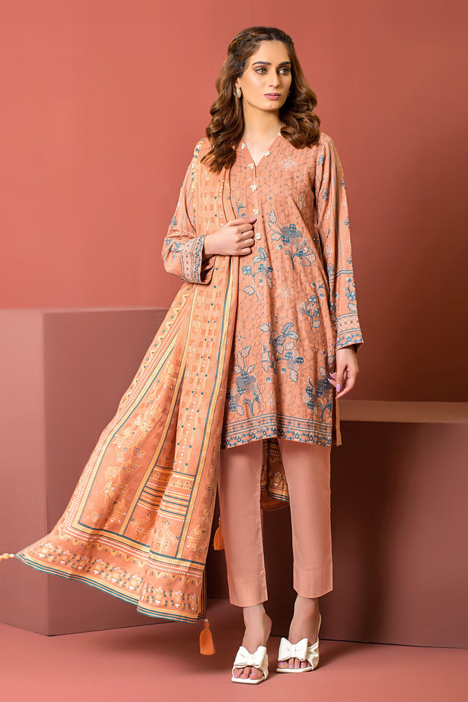 LSM Lakhnay Cashmi Vool Embroidered Collection – CVE-EA-0364