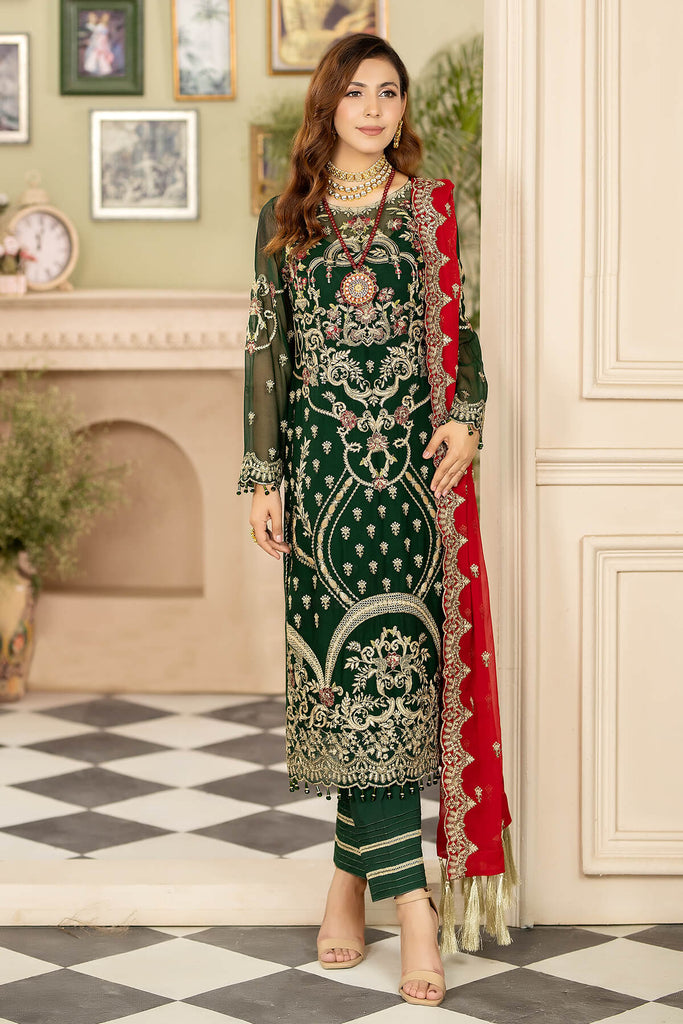 Majestic by Imrozia Baagh Formal Collection – M-43 Basanti