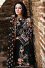 Gul Ahmed Summer 2017 - Black 3 PC Premium Embroidered Chiffon Dress PM-173