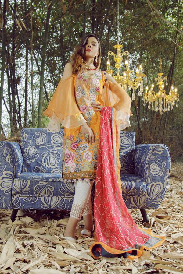 Adan's Libas Summer Tales Lawn Collection – MANALI