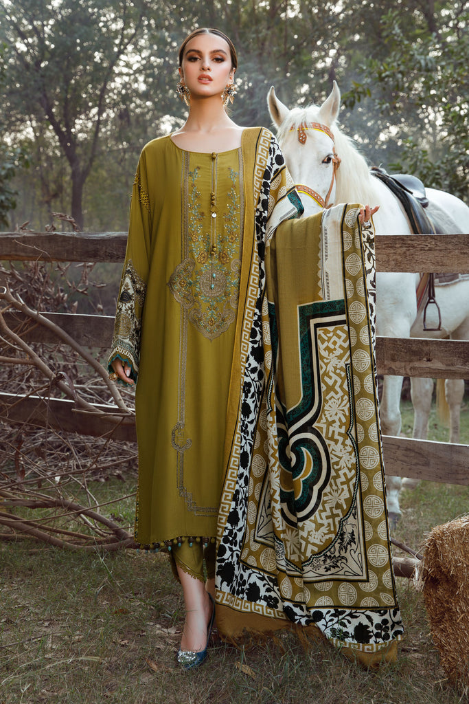 MARIA.B MPrints Winter Collection (with Shawl) – MPT-1605-A