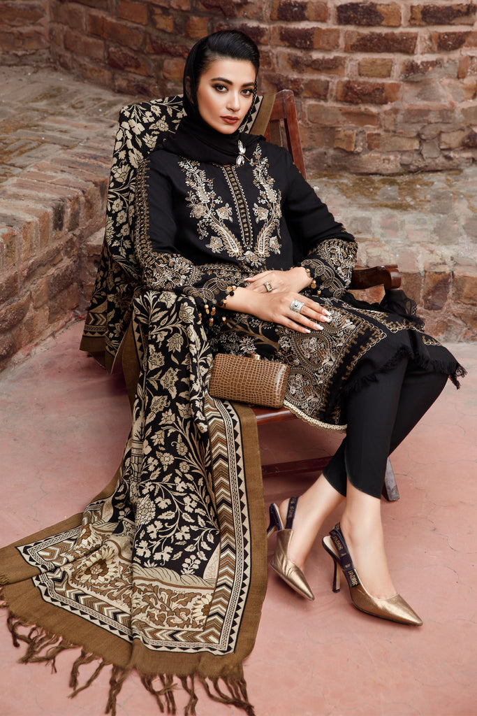 MARIA.B MPrints Winter Collection (with Shawl) – MPT-1606-B