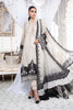 MARIA.B Eid Lawn Collection 2022 – EL-22-05-Off White and Black