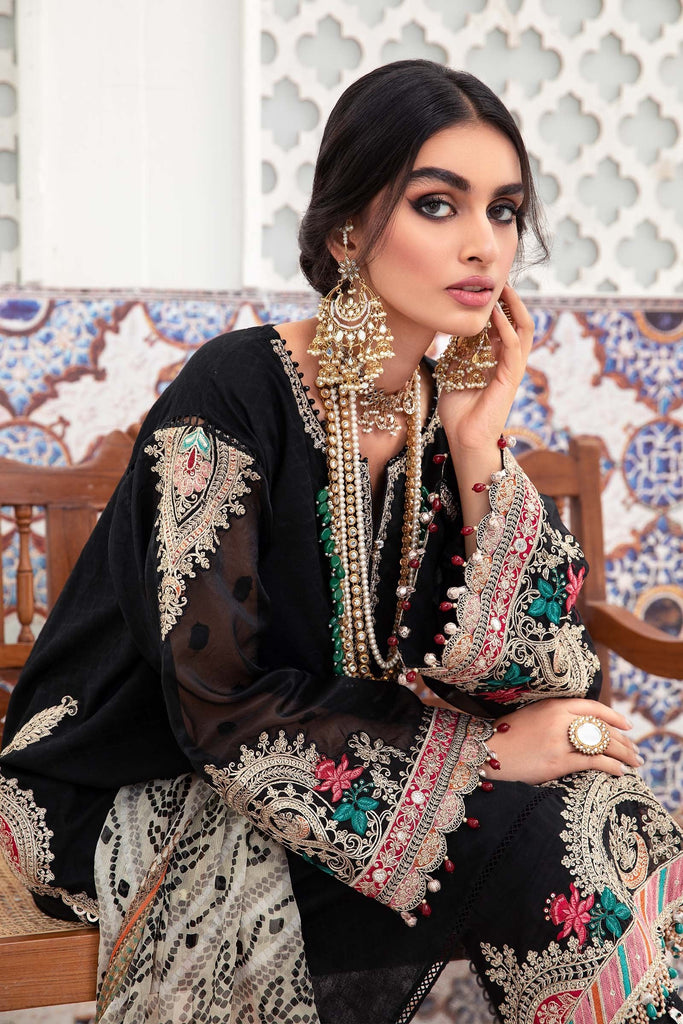 MARIA.B Eid Lawn Collection 2022 – EL-22-07-Black