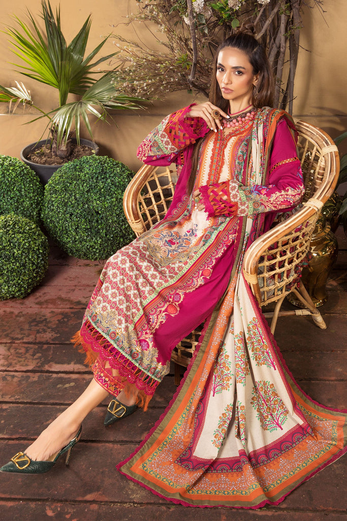 MARIA.B MPrints Secret Garden Spring/Summer Lawn Collection 2022 – MPT-1302-A