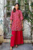 MARIA.B MBasics Lawn Collection – Maroon MB-US23-103-B