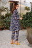 MARIA.B MBasics Lawn Collection – Navy Blue MB-US23-105-B