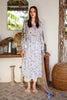 MARIA.B MBasics Lawn Collection – Blue & White MB-US23-106-B