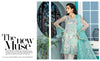 Maryam's Gold Luxury Embroidered Chiffon Collection Vol 7 – MG-74