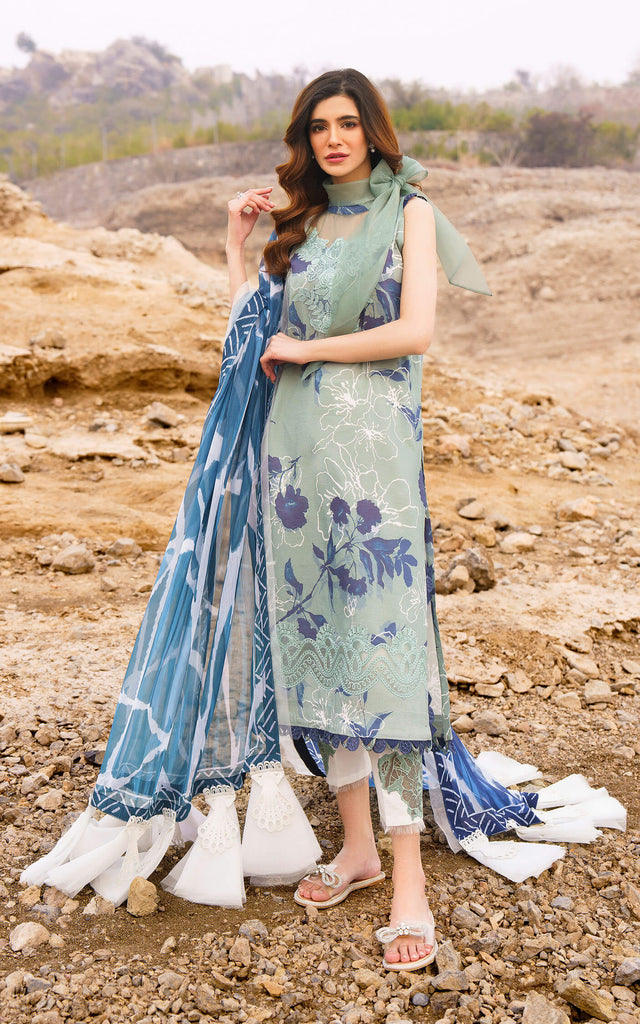 Asifa & Nabeel Meraki Lawn Collection – MIYA-U141M009 | Lawn