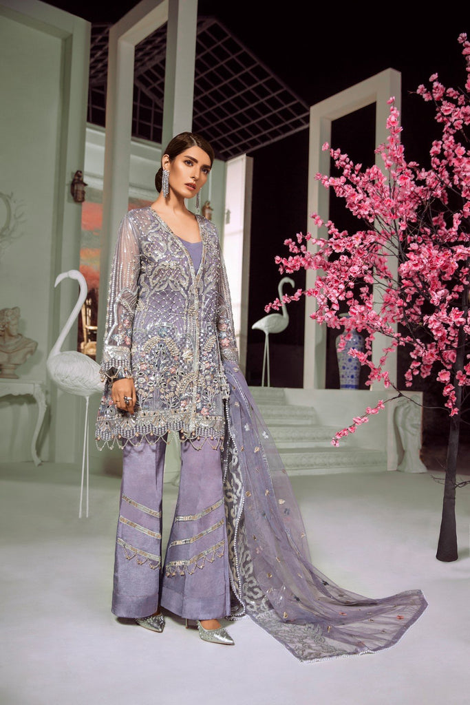 Maryum N Maria Luxury Chiffon Collection 2020 – Teal Laster (MMC-09)