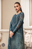 MARIA.B Luxury Chiffon Wedding Formals – MPC-23-102 Teal Blue