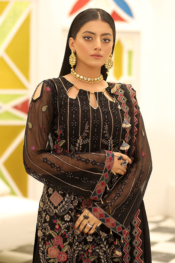 Maryam's Embroidered Luxury Chiffon Collection Vol-26 – D-37 Manno