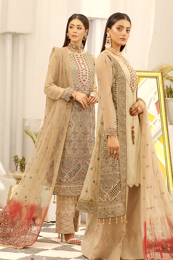 Maryam's Embroidered Luxury Chiffon Collection Vol-26 – D-38 Bulbul