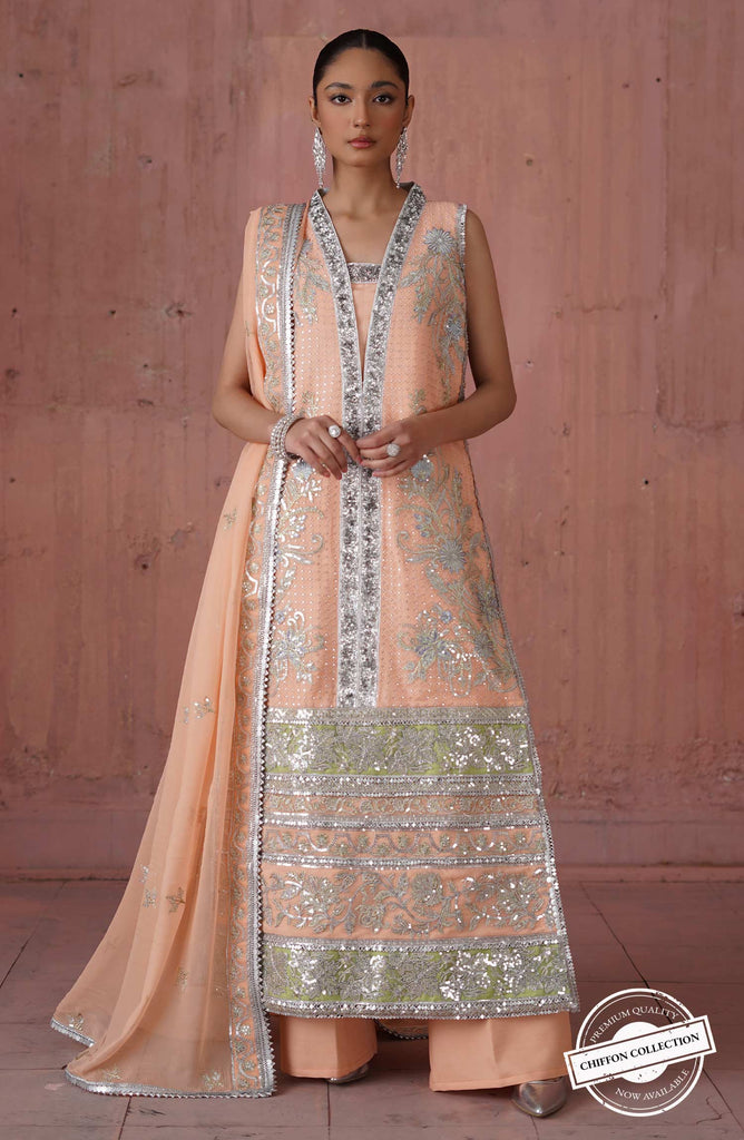 Maryum N Maria Naqsh Chiffon Formal Collection – Capsule (QFD-0048)